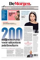 DeMorgen voorpagina