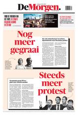 DeMorgen voorpagina
