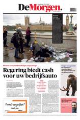 DeMorgen voorpagina