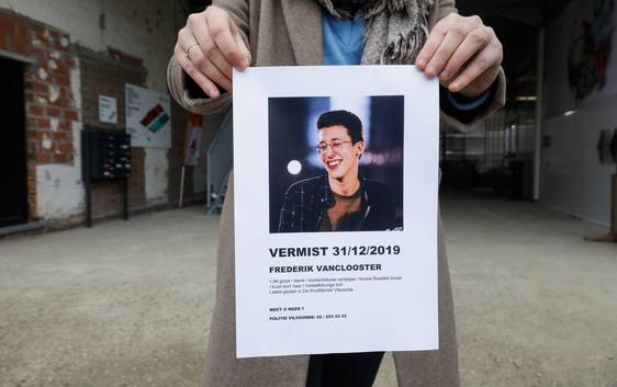 ‘Je denkt eerst: die is op iemands sofa gecrasht’: 200 vrijwilligers zoeken naar de met oudjaar verdwenen Frederik Vanclooster (21)