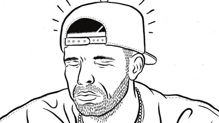 Zalig Er Is Nu Ook Een Drake Kleurboek Joepie Showbizz Hln
