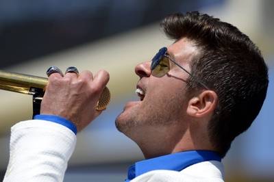 Miljoenenvilla Robin Thicke verwoest in bosbranden Californië