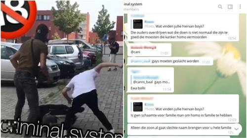 Chatgroep met 600 leden heeft maar één doel: jonge holebi’s in elkaar slaan, filmen en de beelden delen 