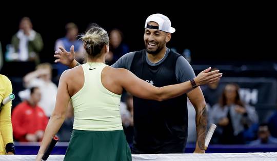 Gelijkheid of publiciteitsstunt? Duel tussen Kyrgios en Sabalenka verdeelt tenniswereld