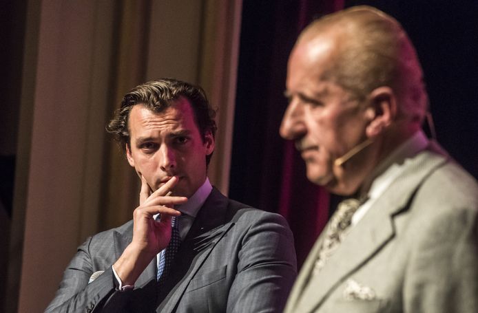 Thierry Baudet (links) en Theo Hiddema.