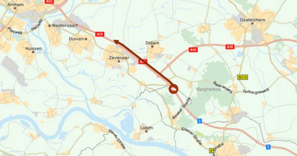Drukte op A12 door Duitse dagjesmensen