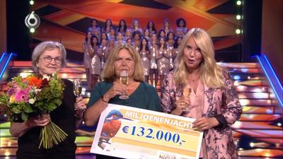Barbara stopt op het perfecte moment en wint 132.000 euro in Miljoenenjacht