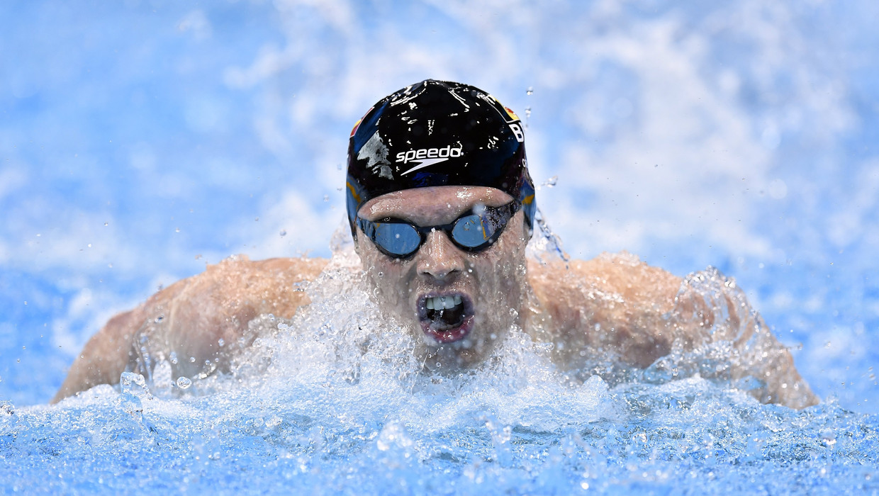 Louis Croenen nipt naar halve finale 200 meter vlinder ...