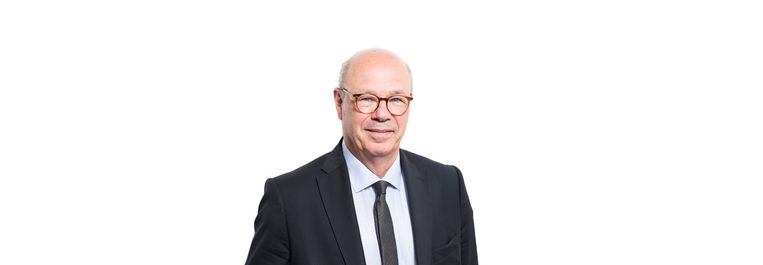 Columnist Max Pam.  Beeld de Volkskrant