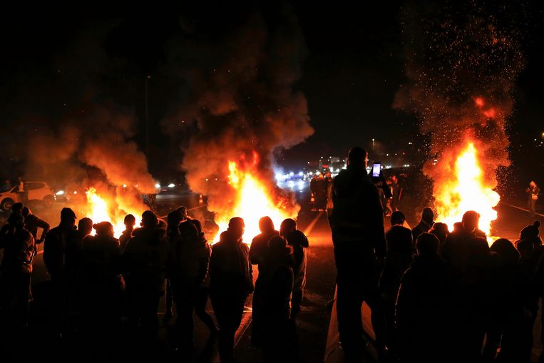 Afbeeldingsresultaat voor protest hoge brandstofprijzen