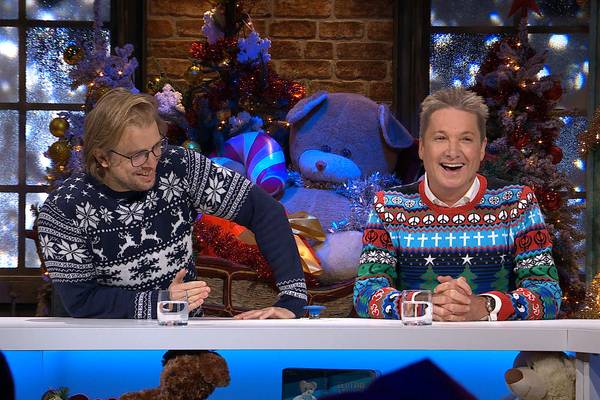 Is er een kerstman in de zaal?