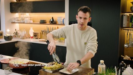 3. Soupe saveur poulet curry