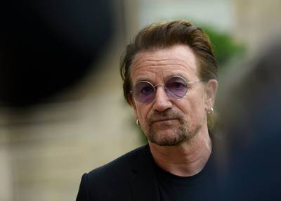 U2 neemt videoclip op in Amsterdamse Gashouder