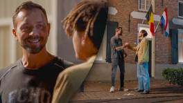 Steve verlaat Bestemming X op de grens met Nederland