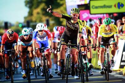 Mezgec sprint verrassend naar ritwinst in Polen