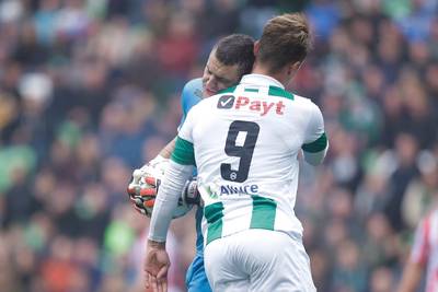 Sparta-doelman Coremans vier duels geschorst voor uitdelen kopstoot