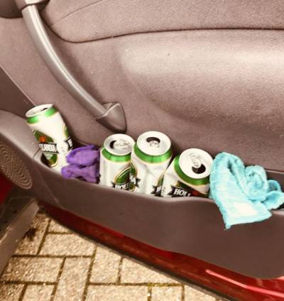 Dronken automobilist slingert over A2 bij Leende