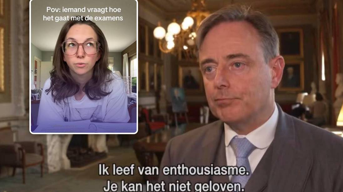 KIJK. “Ik leef van enthousiasme”: droge uitspraak De Wever leidt naar Tiktok-trend