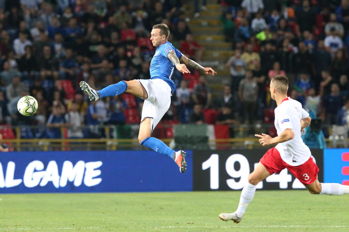 Federico Bernardeschi en Arcadiusz Reca (rechts).