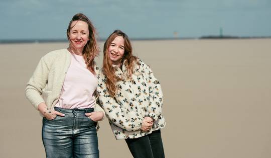 Heidi Lenaerts en dochter Lily Rose over hun autisme: ‘Wij zijn zebra’s in een wei vol paarden’
