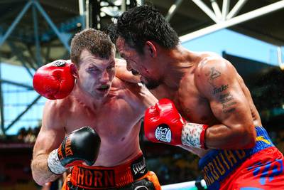 Bokser Pacquiao moet controversiële nederlaag tegen Horn accepteren
