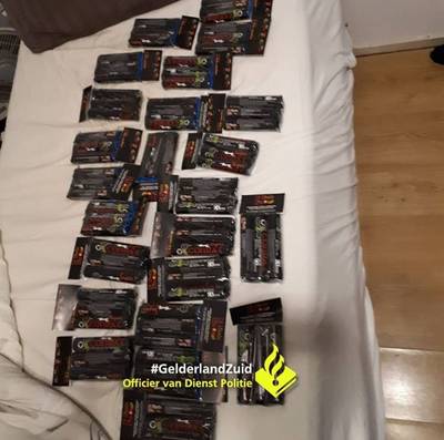Illegaal vuurwerk in Dreumel