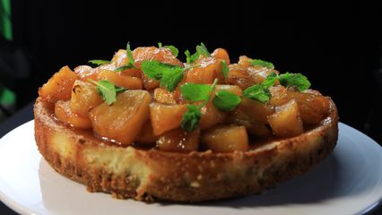 14. Gâteau mascarpone, pistache et fruits rouges