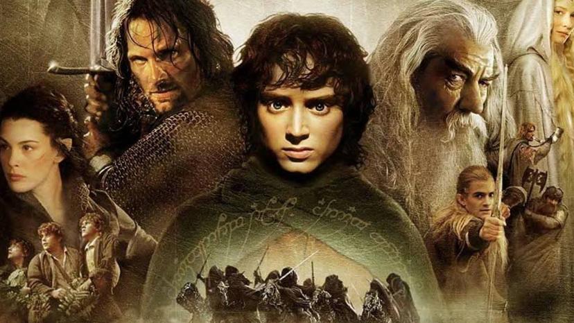 Lord of the Rings Frodo film poster Gandalf Aragon 