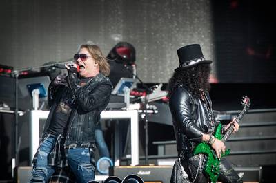 Guns N' Roses snel terug in  Goffert