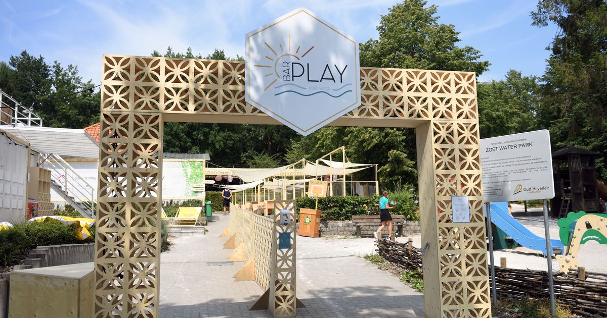Popupzomerbar ‘Bar Play’ opent aan Zoete Waters OudHeverlee In de