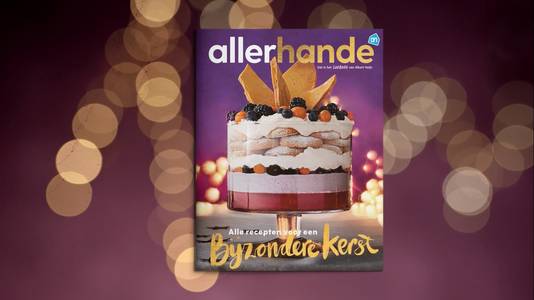Cover van de Allerhande die vanaf 6 december in de winkel ligt.