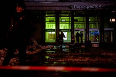 Bom ontploft in supermarkt Sint-Petersburg: 10 gewonden