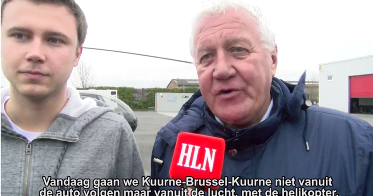 Patrick Lefevere volgt Kuurne-Brussel-Kuurne vanuit helikopter - De Morgen