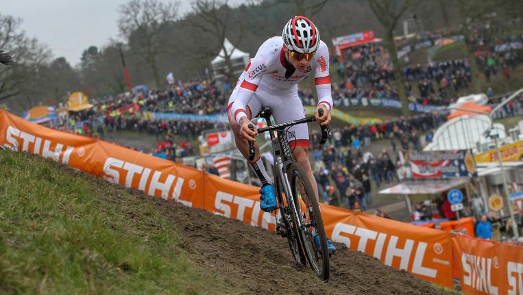 Mathieu Van Der Poel 23 Is Vandaag In Limburg Favoriet Voor De Wereldtitel Veldrijden De Volkskrant