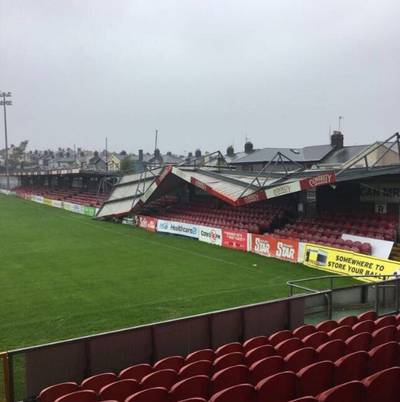Kampioenswedstrijd Cork City op het spel door orkaan Ophelia