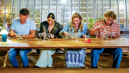 19. Anushka Melkonian, Davy Gilles, Celien Deloof en Maarten Cop