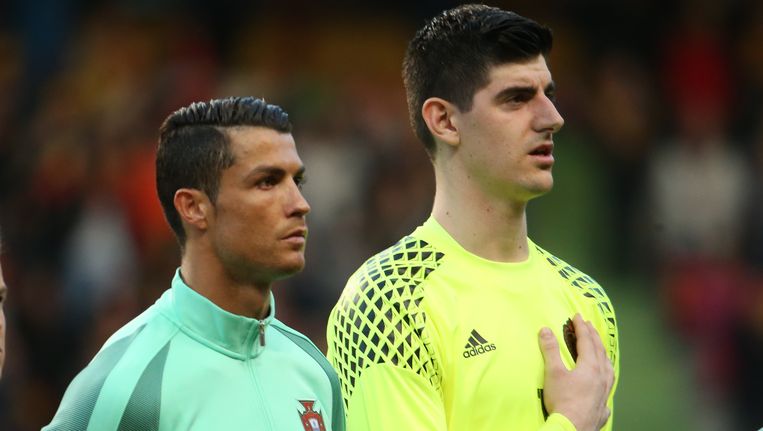 Courtois: "Ronaldo gescoord? Hij lachte er eens mee ...