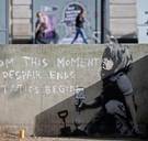 Mogelijk nieuw Banksy-kunstwerk opgedoken in Londen