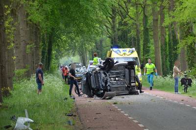 Twee gewonden bij ernstig eenzijdig ongeluk in buitengebied Vorden