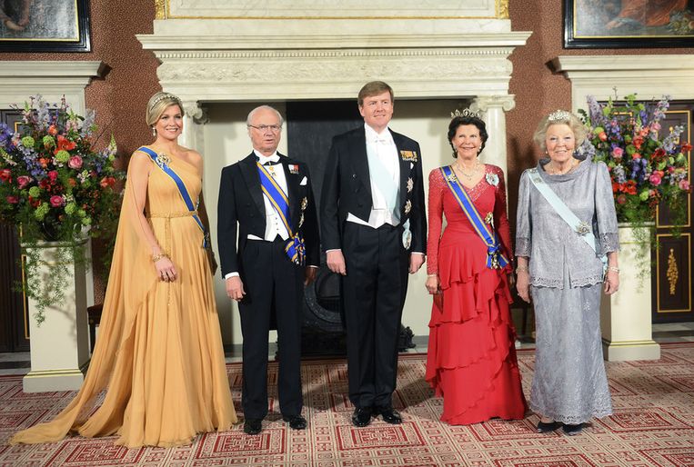 Zweedse koning en koningin in Amsterdam | Trouw