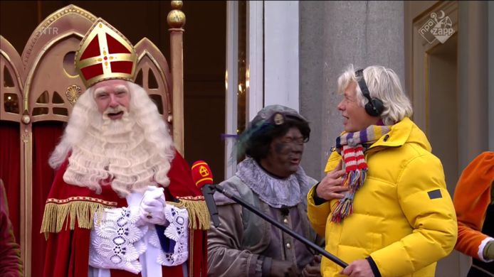De intocht van Sinterklaas