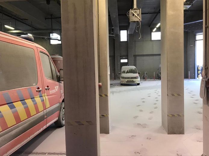 Een defect zorgde voor deze beelden