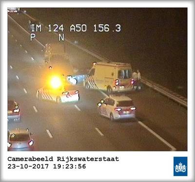 A50 weer vrij na ongeval bij Heteren