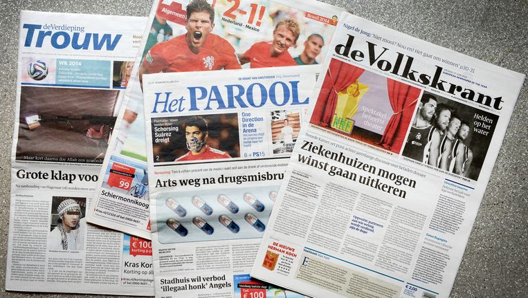 Krantenkoppen nederland