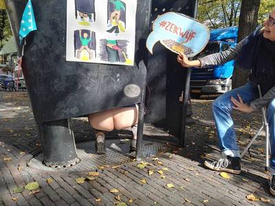 Weinig animo onder vrouwen voor Actie Zeikwijf, toch succes