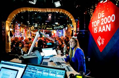 Recordaantal bezoeken aan Top 2000 Café