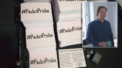 Pedo-flyeractie op Pride afgeblazen