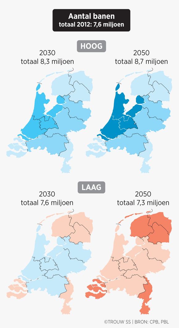 Voor hoeveel Nederlanders is er ruimte? 20 miljoen? 500 miljoen? TROUW
