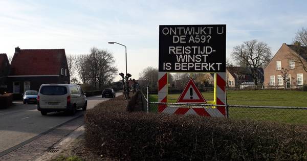 ‘Verkeer hoort op A59, geen racebaan in Raamsdonkse polder’