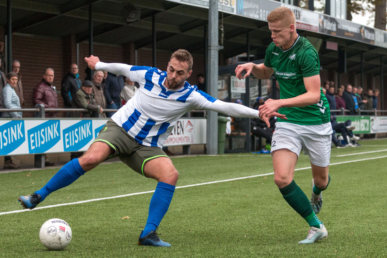 ‘Kickbokser’ Boerstra trapt FC Lienden naar overwinning Quick Foto